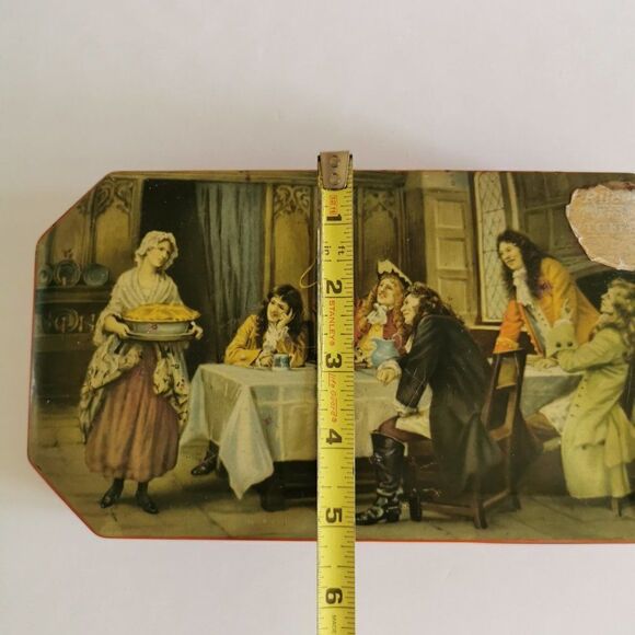 Vintage Riley's Toffees Tin - Empty Candy Container British Tavern Art Retro - Picture 9 of 10